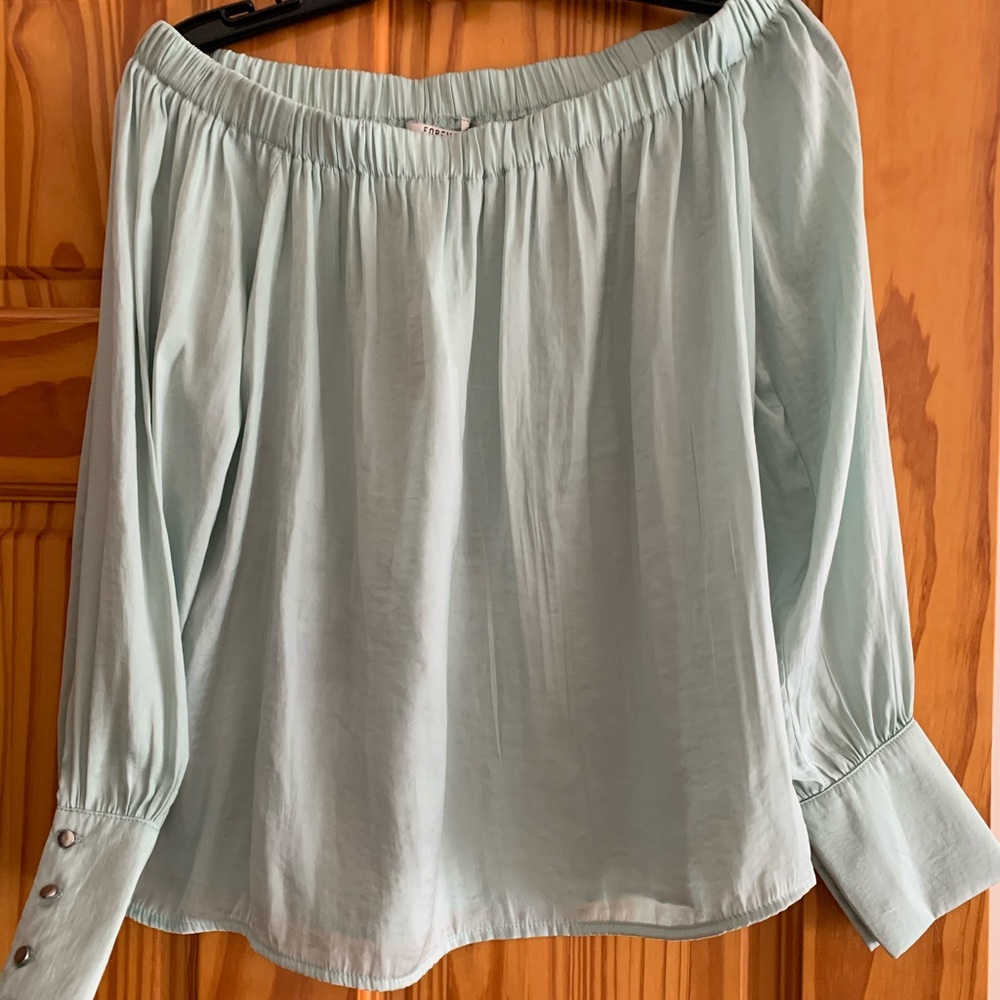 NEW Mint off the shoulder